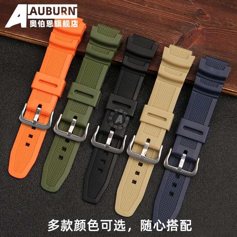 Ремешок резиновый для Casio AE-1200WH 1000 Вт/Вт W-216H SGW500, Пряжка из нержавеющей стали, ремешок 18 мм, аксессуары для часов