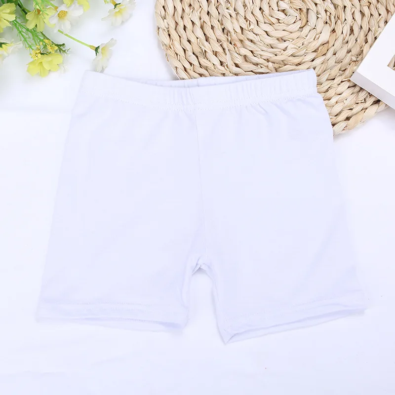 New Candy Color Girls Safety Shorts Pants Underwear Leggings Girls Boxer Briefs Short Beach Pants For Children 3-13 Years Old