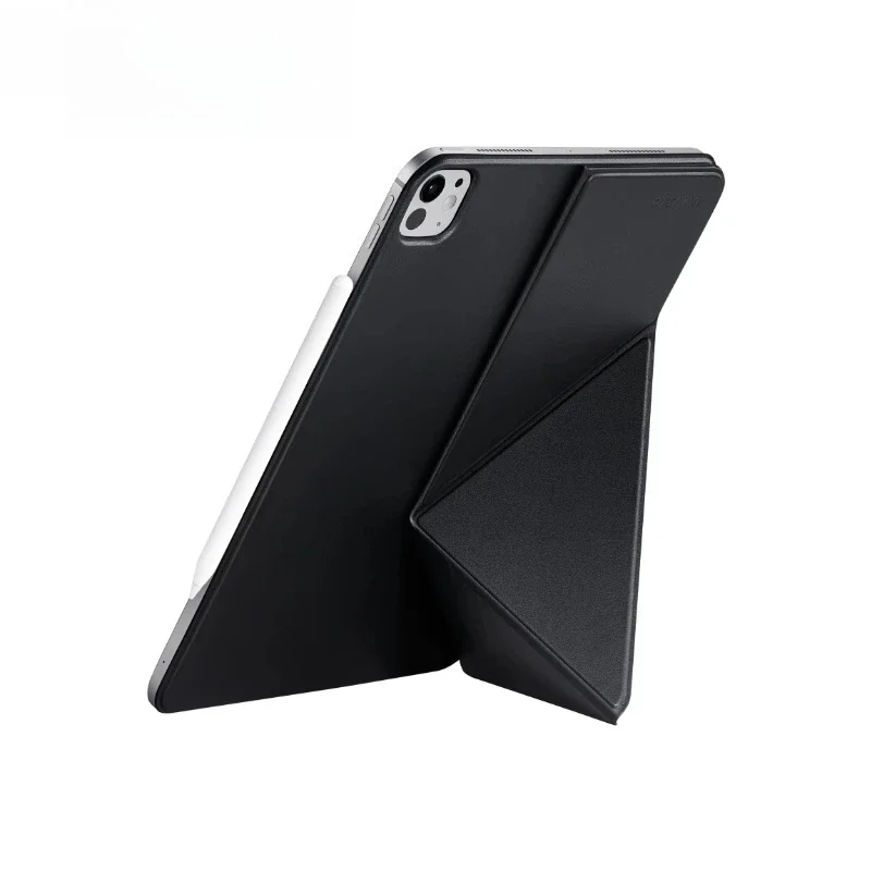 Applicable iPad Pro2024 protective case Magnetic suction, tablet protective case, double-sided clip, ultra-thin with pen slot