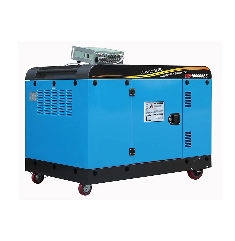 15KVA single phase  three phase voltage silent type generator