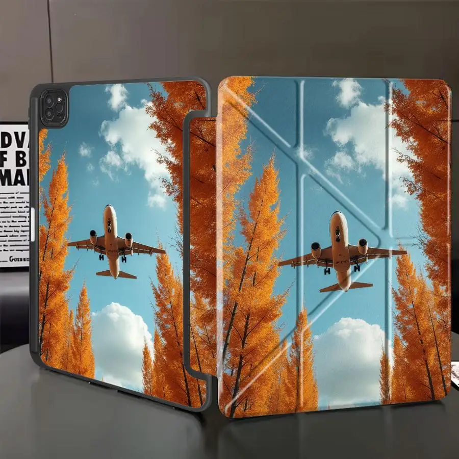 capa-suporte-para-tablet-ipad-air-4-5-m3-m2-1-2-m4-11-polegadas-mini-6-7-pro-11ª-10ª-9ª-8ª-7ª-129-polegadas-pro-2025-autumn-forest