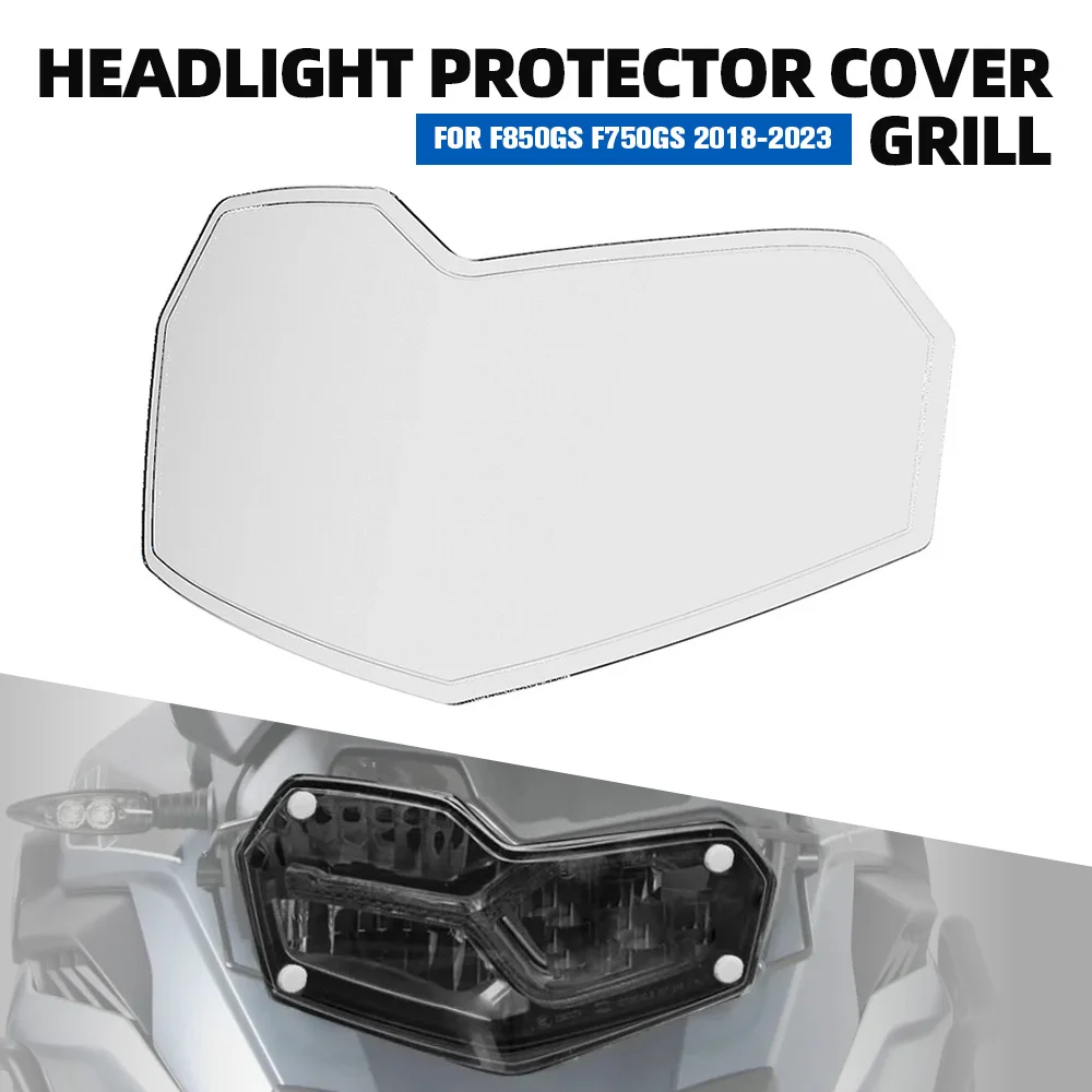 

Windshield Headlight Protector Head Lights Guard Cover For BMW F750GS F850GS Adventure 2018 2019 2020 2021 2022 2023 2024 2025