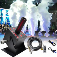 Stage RGB 3in1 LED CO2 Jet Column Fog Smoke Machine 250W DMX Carbon Dioxide Gas Machine for Dj Bar Disco Wedding Party Effect