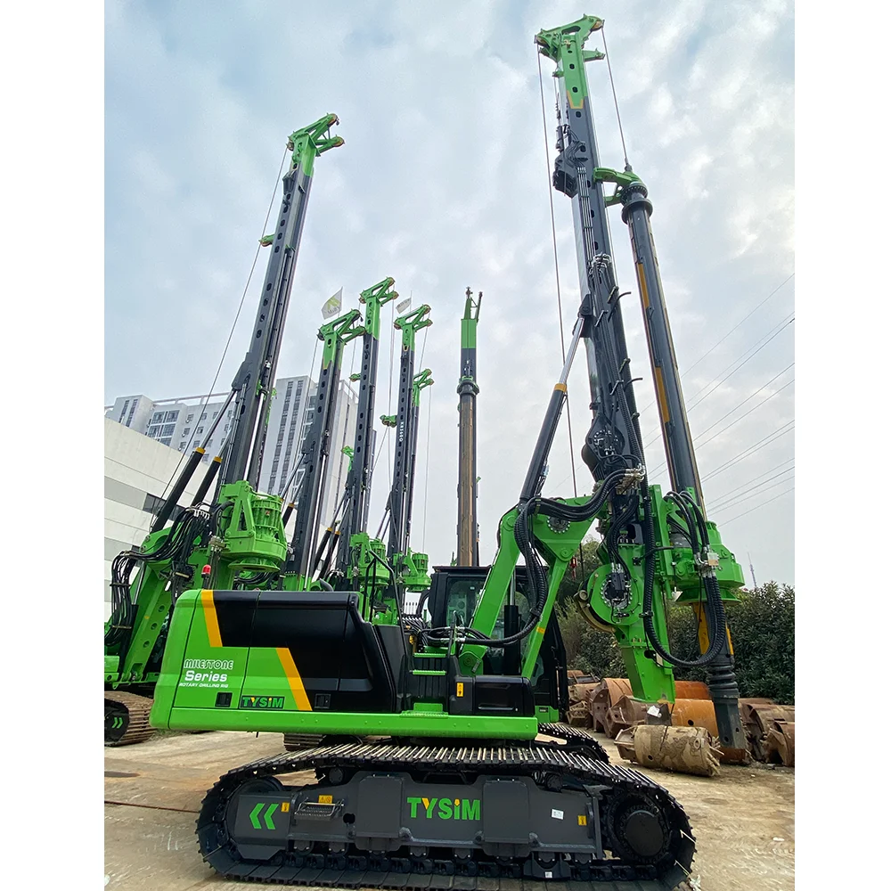 YG KR150M High Efficiency 700mm Max Diameter CFA Construction Crawler Hydraulic Screw Rotary Drilling Rig