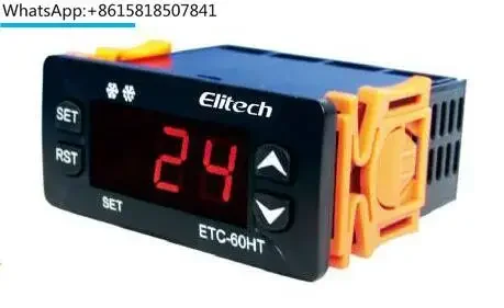 

Authentic Jingchuang dual probe temperature controller ETC-60HT refrigeration defrosting 30A relay driven 1.5hp compressor