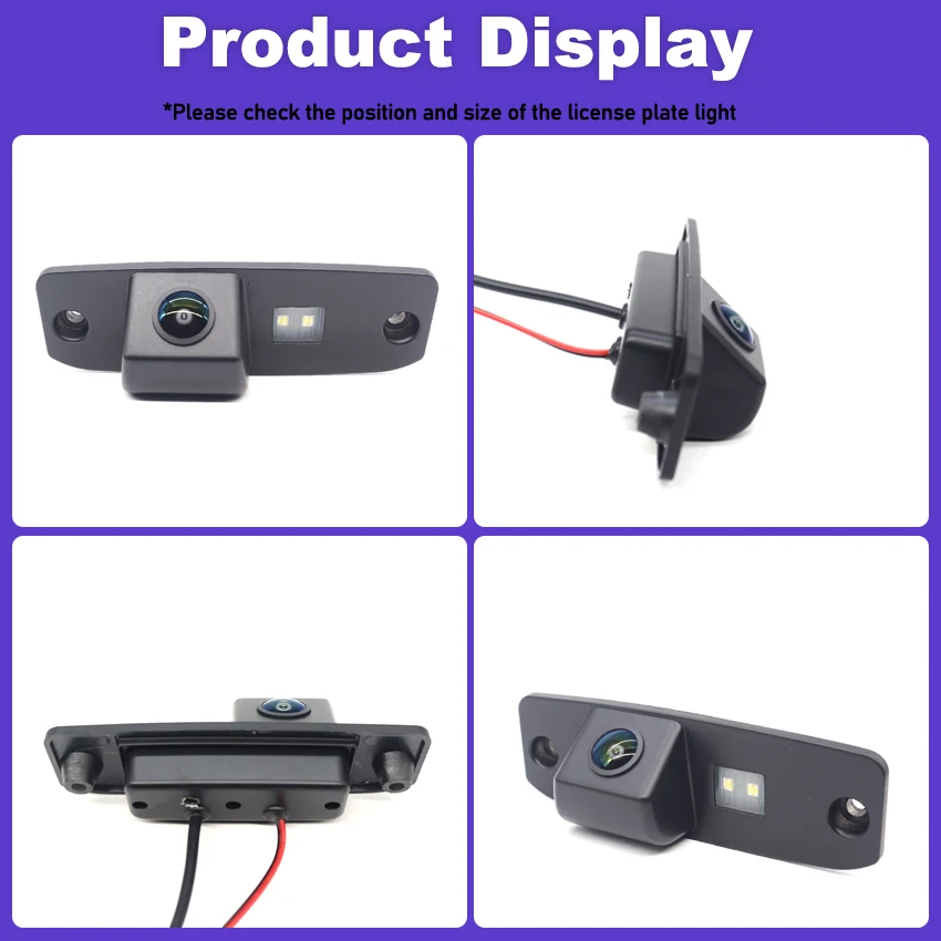 HD Fisheye Rear CameraFor Hyundai Accent Era MC MK3 2006 2007 2008 2009 2010 2011   Night Vision Backup Parking Reversing Camera view 3