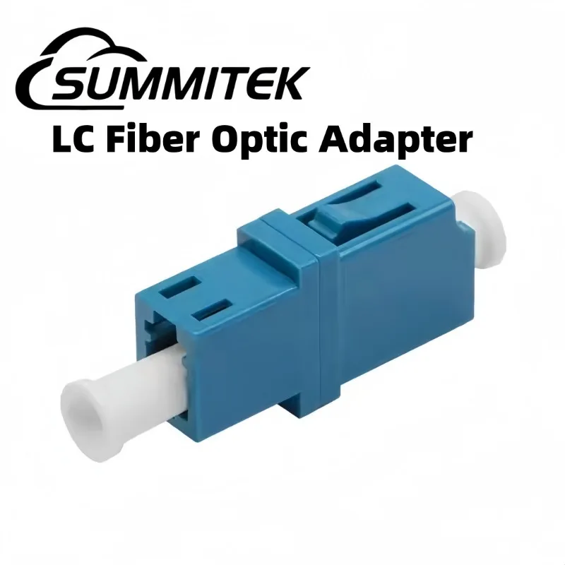

Summitek LC UPC Fiber Optical Couplers Adapters Simplex Cable Connectors No Wing Type or Wing Bracket Type Flange Ftth Adapter