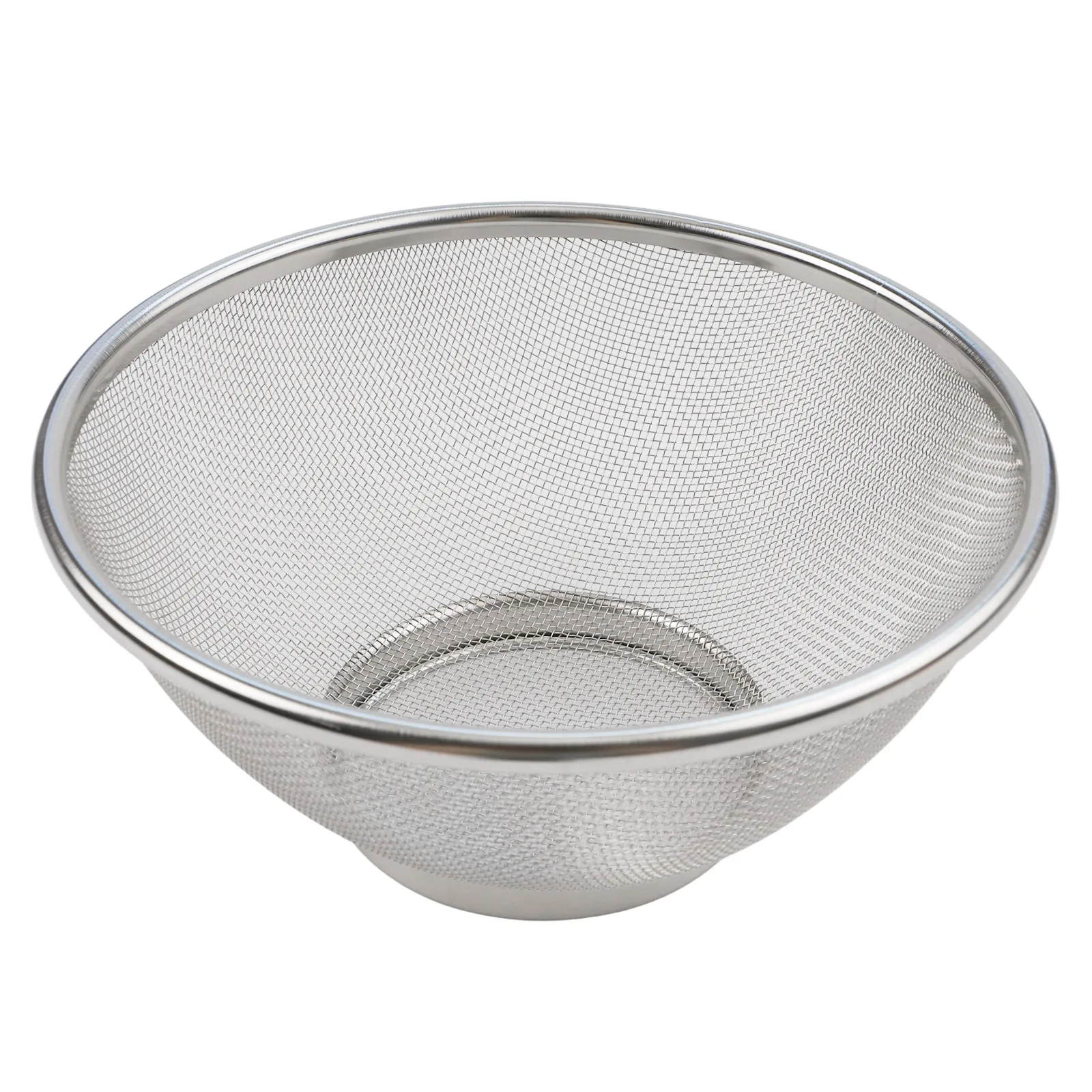 Stainless Steel Mesh Basket Versatile Function Home Friendly Design Multiple Sizes Regular Use Drainage Mesh Fruit Basket