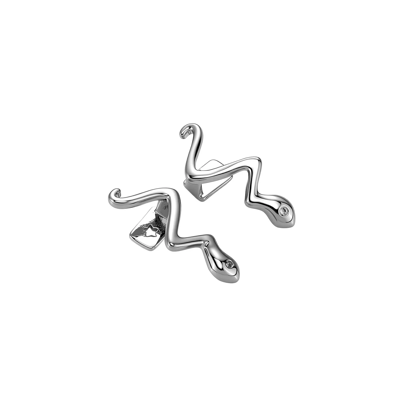 Snake Grillz Teeth Caps Hip Hop Tooth Cover Bling Mouthpiece Iced Out Jewelry Fashion Trend Accessories for Party Wholesale