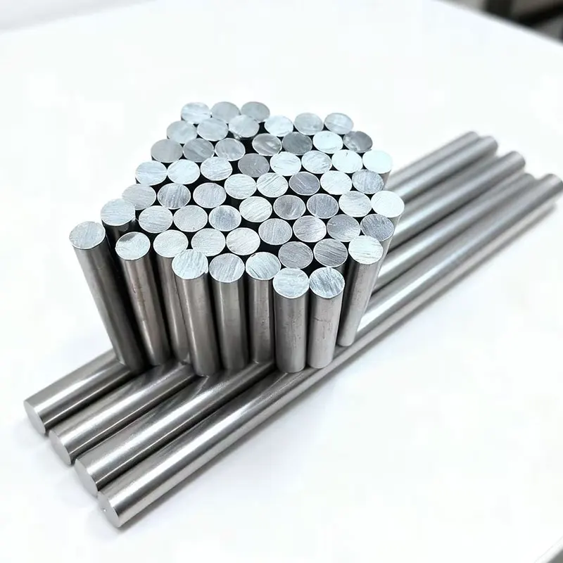Carbon Steel Rod 4140 Round Steel Bar Stock Metric Ground  Round Rod for DIY Craft Model Making Lathe Tool Linear Shaft Round