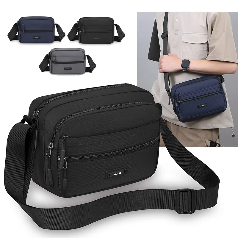 

Chest Bags Men's One Shoulder Crossbody Bag Large Capacity Outdoor Sports Leisure Fashion Small Shoulder Bag Backpack Men's