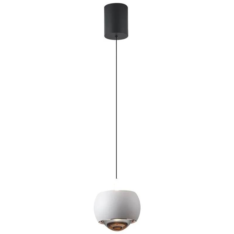 

Bedside chandelier Nordic light luxury simple bedroom ball lamp dining room bar small chandelier living room
