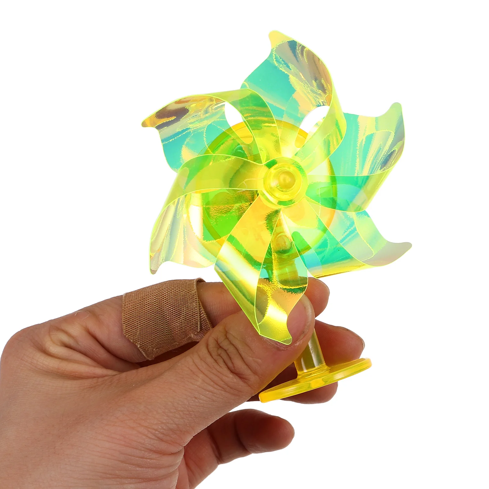 2 pezzi di mulino a vento per bicicletta illuminato a LED per veicoli elettrici, decorazione, riflettore di sicurezza, accessorio da giardino per moto, giocattolo per bambini
