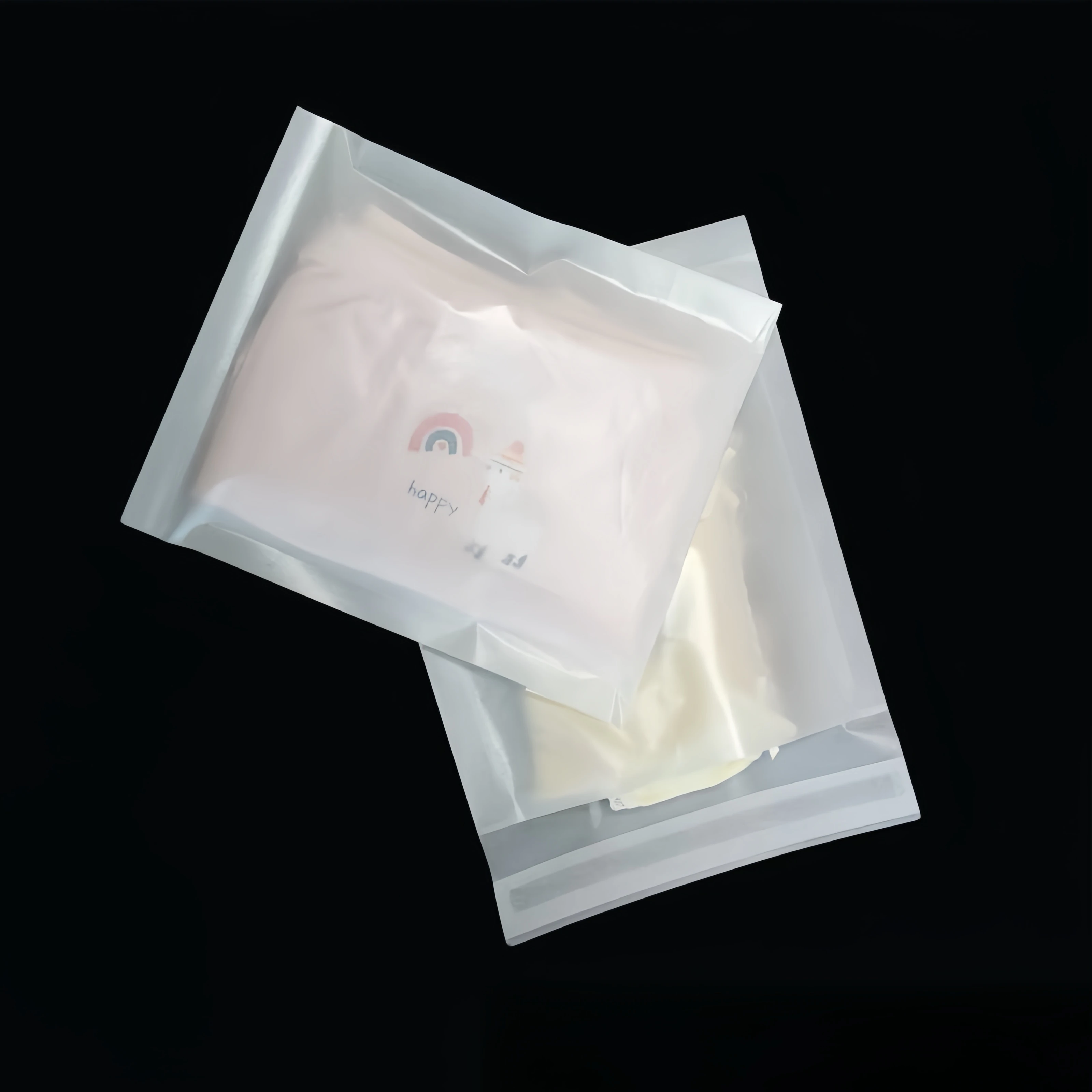 LPZHI, 50 Stück Pergaminpapier-Klebebeutel für Süßigkeiten, anpassbare umweltfreundliche Verpackung, Lebensmittelgeschenke, Stoff, Kekse, Juwel – Detail 5