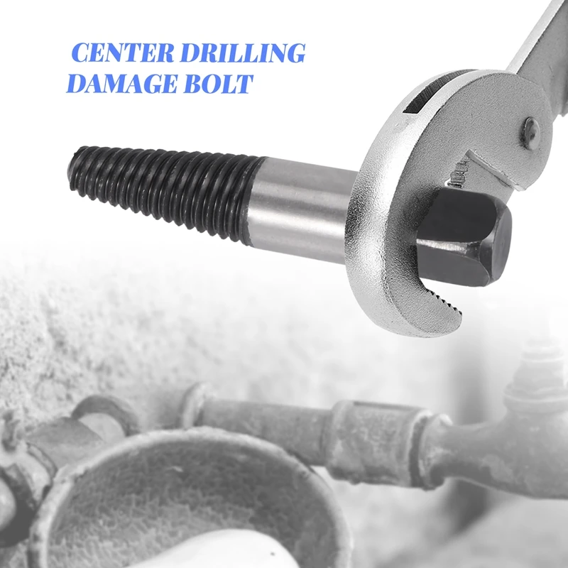 A27R-7 20 มม.1/2 Dn15 ท่อเสียหายสกรูหัก EXTRACTOR เจาะ Bits Easy OUT Remover Center เจาะเสียสลักเกลียว