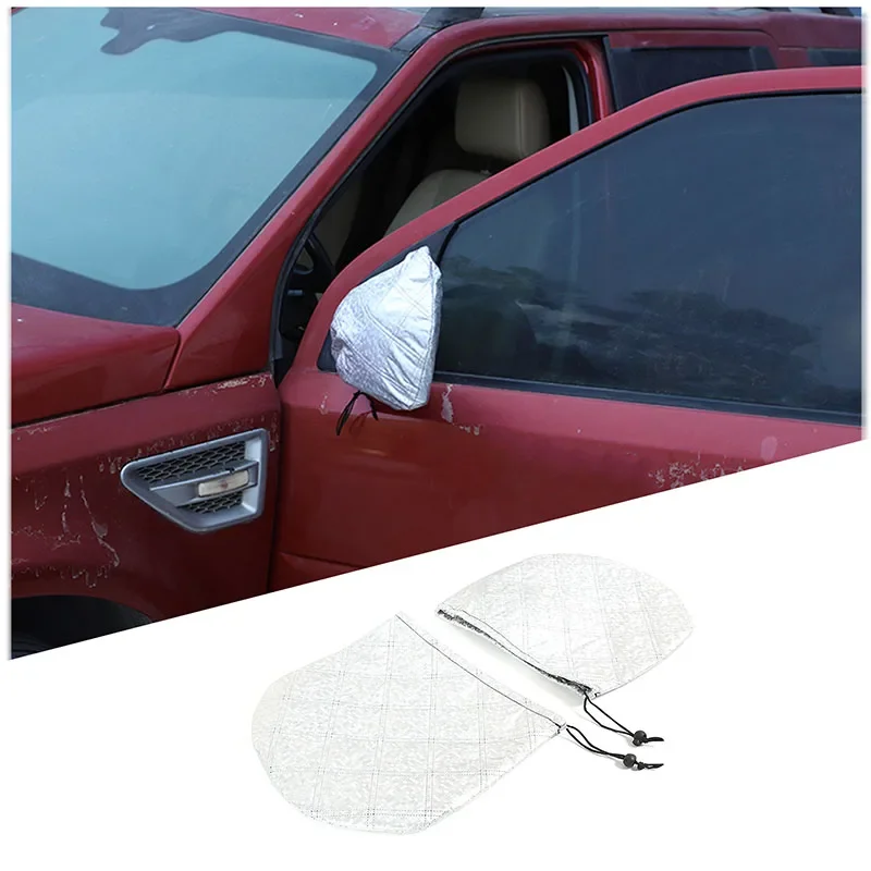 

For Land Rover Freelander 2 2007-2012 Cotton Velvet Car Rearview Mirror Frost-Proof Snow-Proof Protective Cover Car Accessories