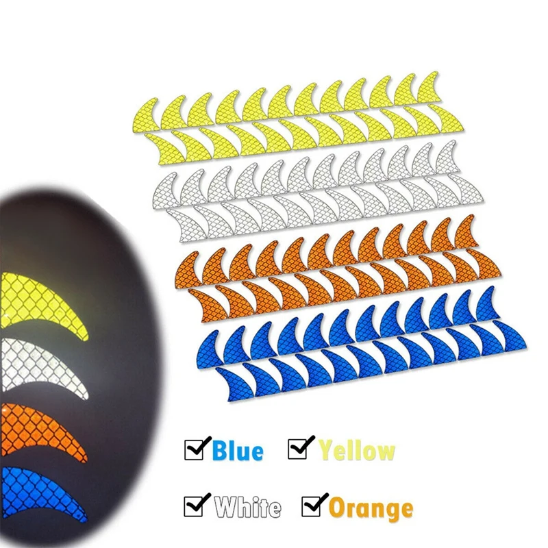 1 Set Helmet Sticker Dirt Reflective Rubber Biker Motocross Mohawk Biker Helmet Mohawks Spikes Motorcycle Helmet