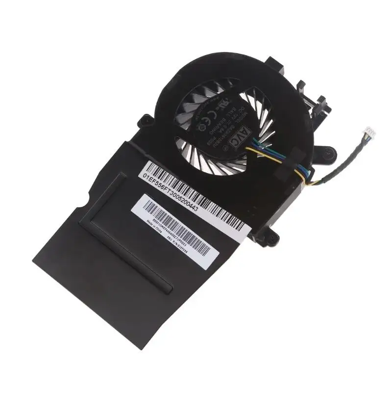 Original CPU Cooler พัดลมสําหรับ Lenovo ThinkCentre M710q M910q M910X P320 พัดลมฮีทซิงค์ฝาครอบ P/N:01EF556