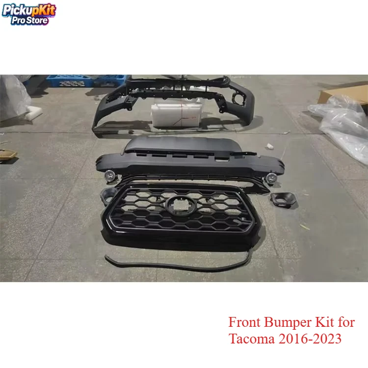 

Off-Road Front Bumper Kit for Tacoma 2016-2023 Heavy-Duty Steel Construction