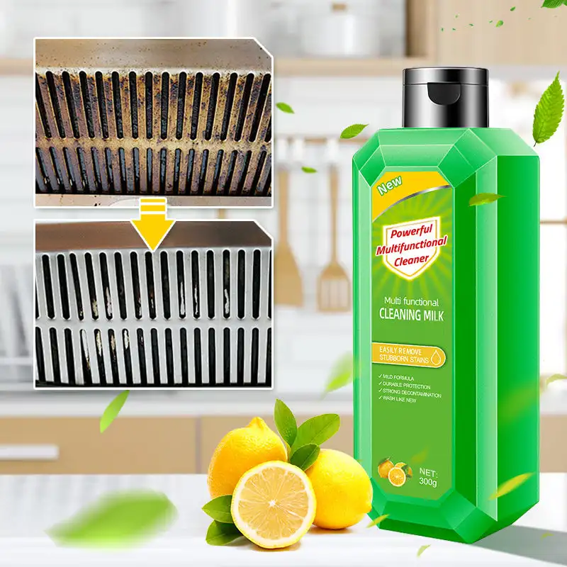 Kitchen Powerful Cleaner Multifunctional Cleaning Agent Foam Cleaner Spray 300g for Kitchen Bathroom Oil Stain Cleaning Spray