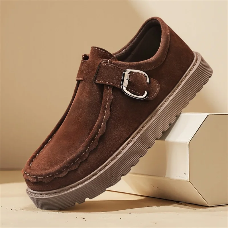 

Новые высококачественные осенне-весенние мужские туфли ручной работы из коровьей замши, модельные свадебные лоферы, винтажная мужская дизайнерская обувь в британском стиле