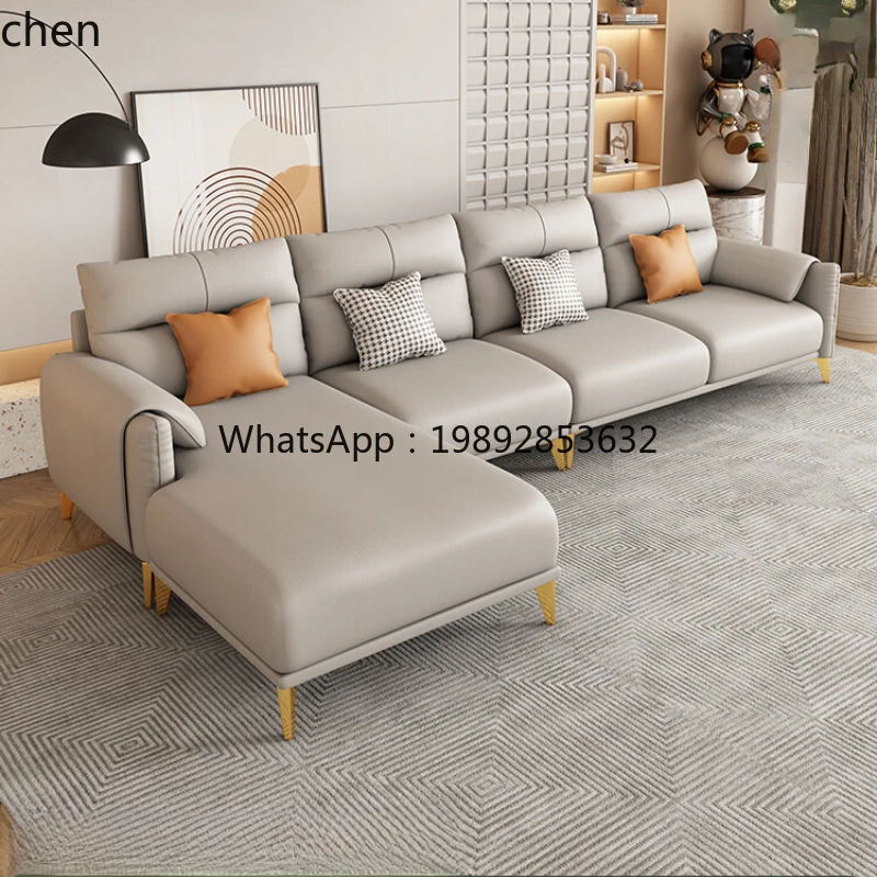 sofa living room modern light luxury small apartment modern simple fabric sofa princess latex home decor
