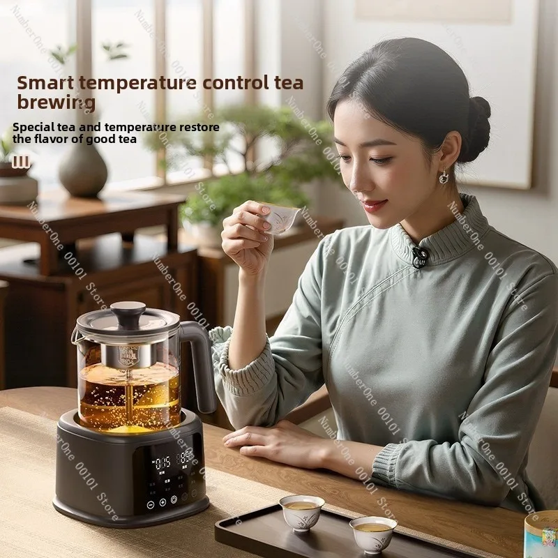 Large Capacity Tea Brewer Kettle, Constant Temperature Health Kettle with Steam Brewing Function for Home Use