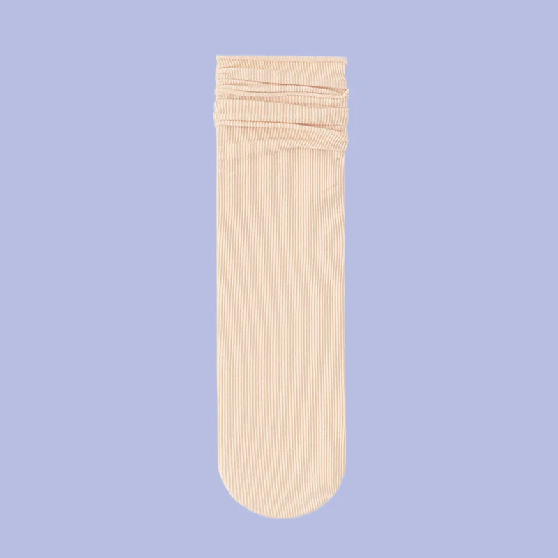 Calcetines apilados transpirables finos de terciopelo para mujer, medias informales de tubo medio absorbentes del sudor, alta calidad, verano, 5/10 pares