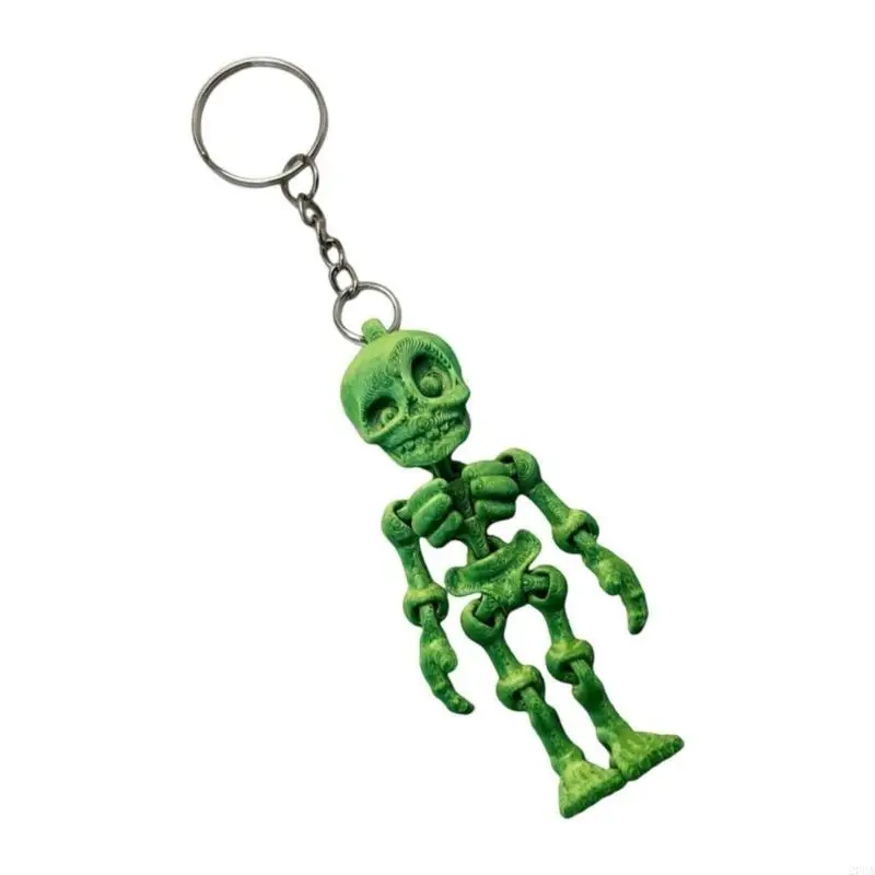 

Экологичный брелок для ключей, перерабатываемый материал PLA, эргономичный дизайн, многофункциональное украшение для рюкзаков,