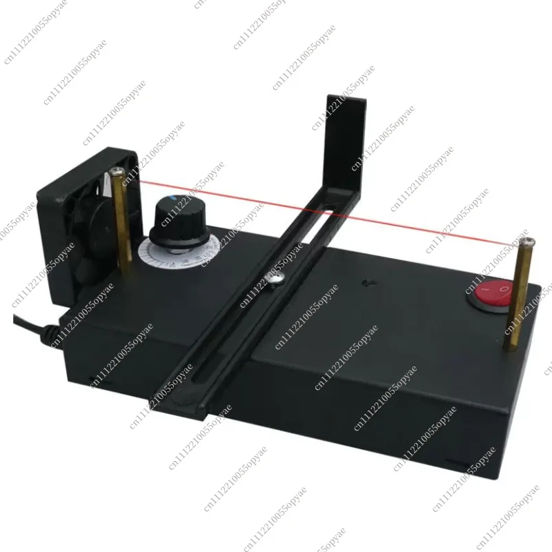 Mini Manual Hot Cutting Machine for Ribbon Webbing Satin Ribbon Cutter Electric Heat Wire Cutter for Fabric Label