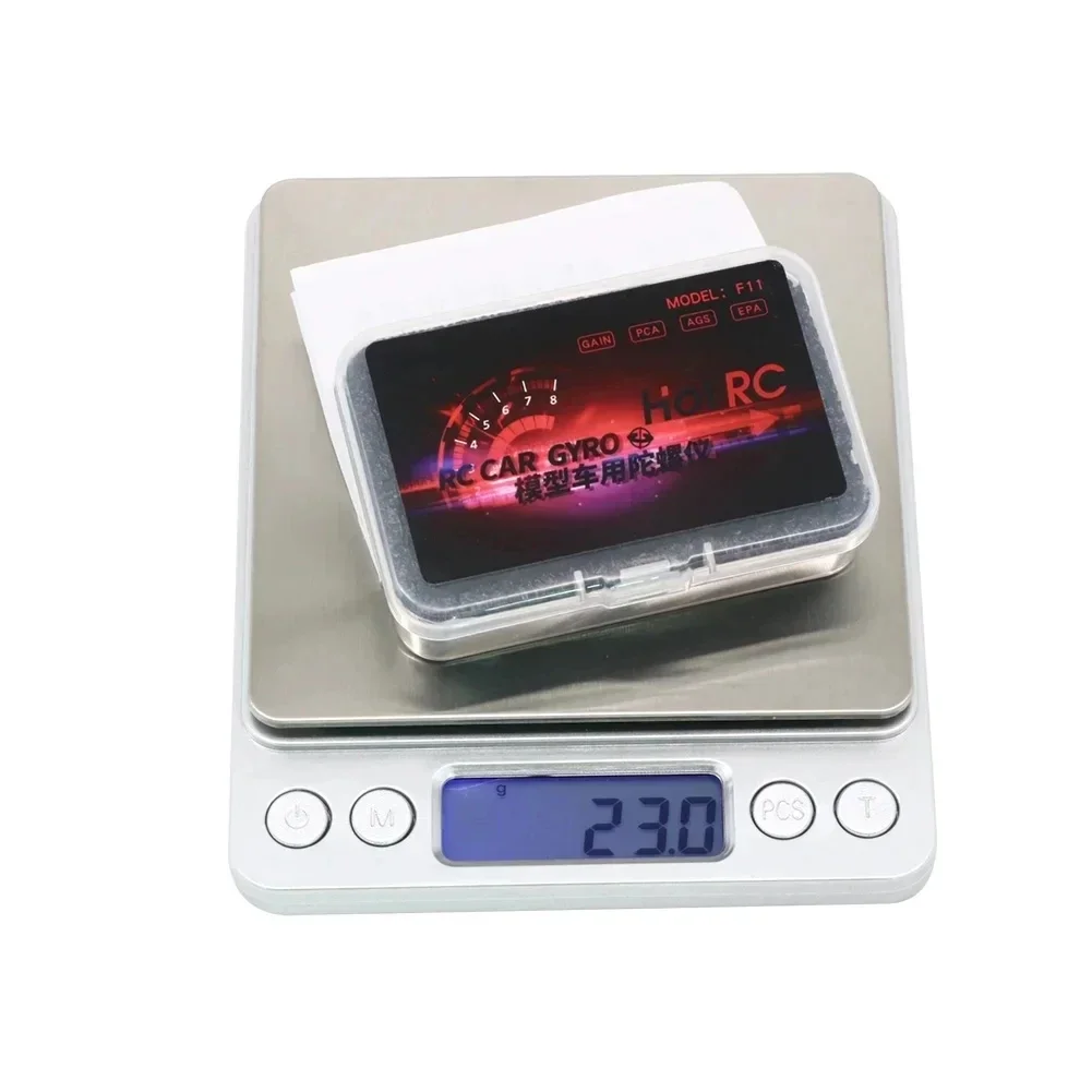 HotRC F11 カージャイロ ミニメタルジャイロスコープ PWM 3.5-9V Jst1.5 RCオンロードモデル ドリフトレーシング ラリーボート ラジコンカー用