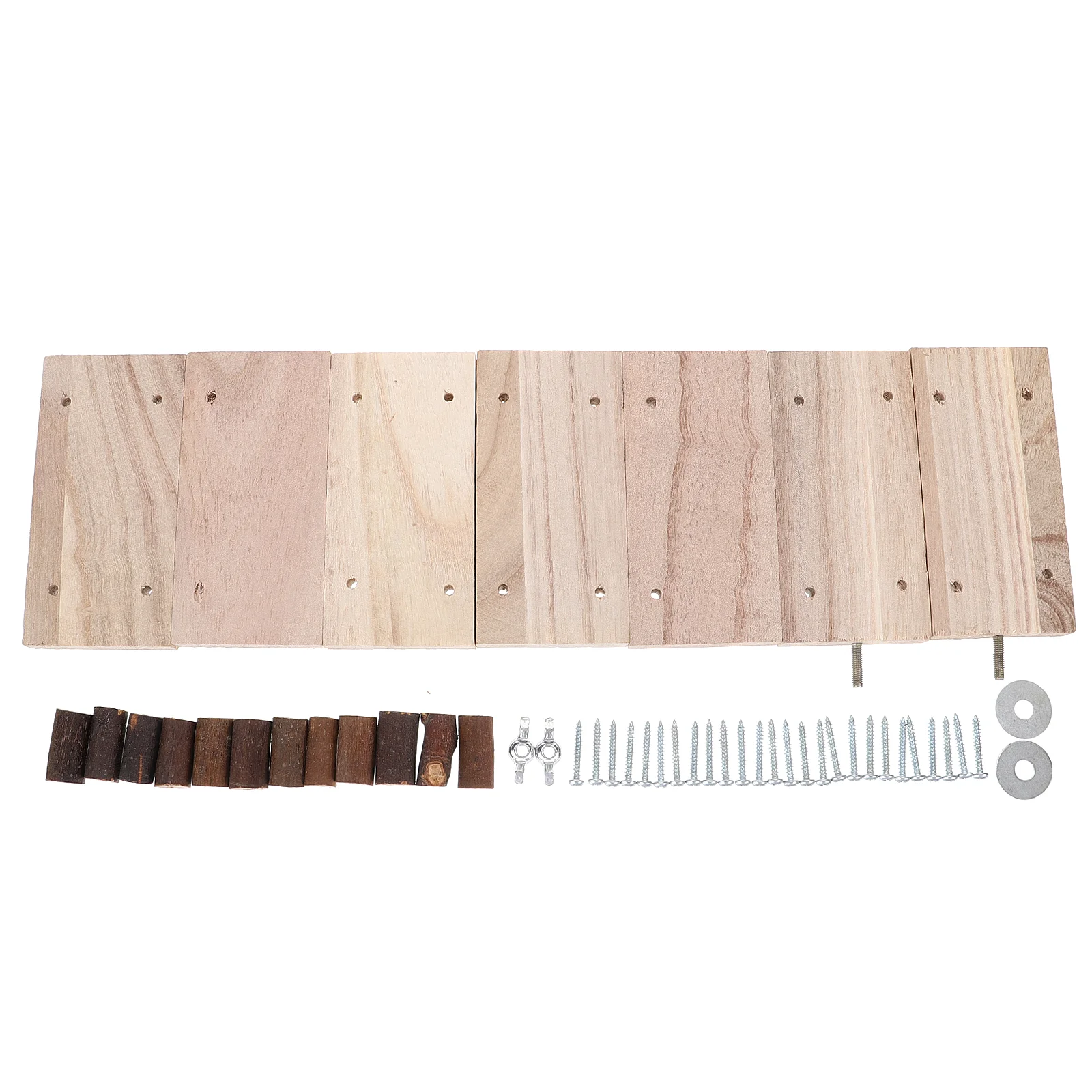 

Wooden Ladder Toys Pet Climb Hamster Automatic Stairs Climbing Chinchilla Small Animal Supply