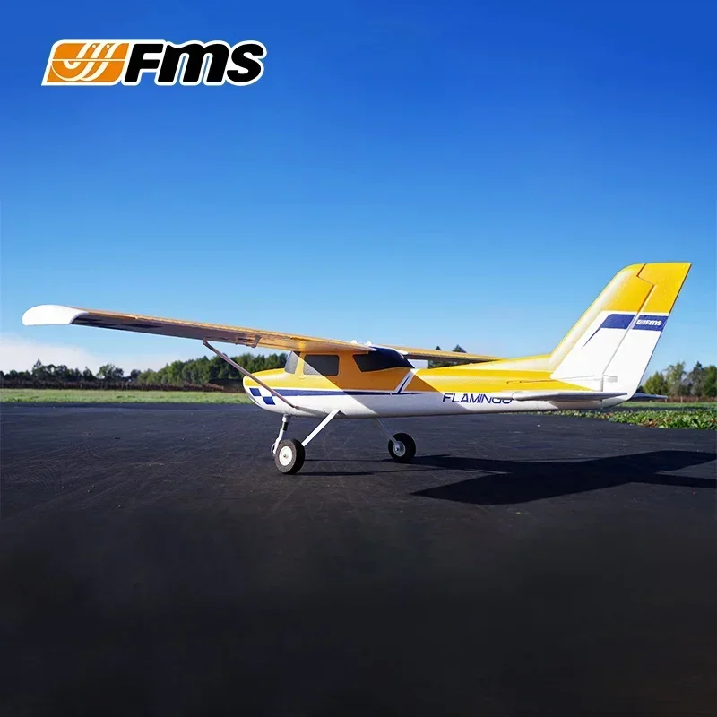 FMS RC Airplane 1220mm Ranger Trainer 3S 4CH with Reflex Gyro Auto Balance RTF Ready to Fly Model custom Aircraft Collection Toy