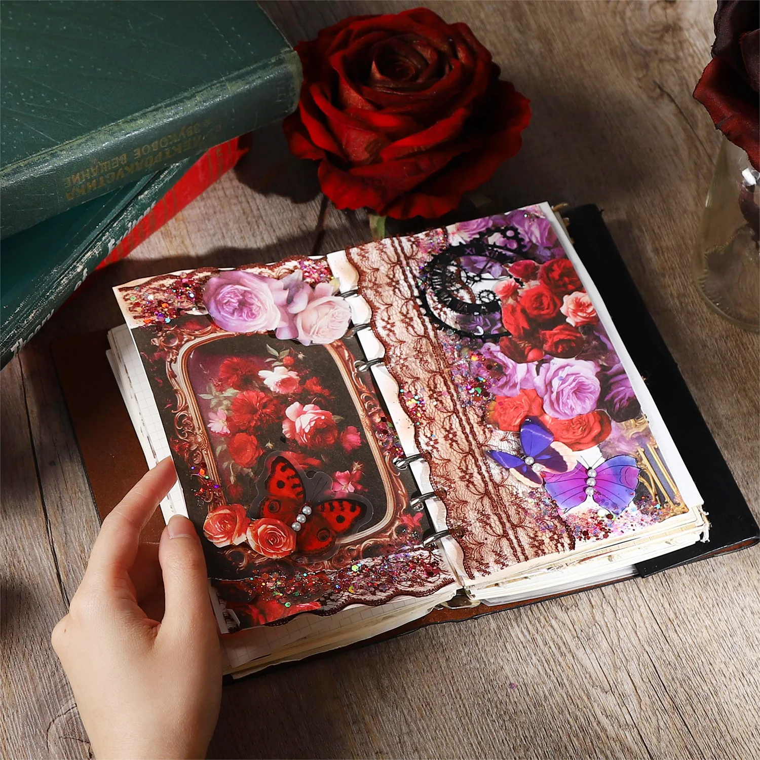 30 Sheets/Pack Date of Roses S - Decor Lighting Pack ulasan dan harga