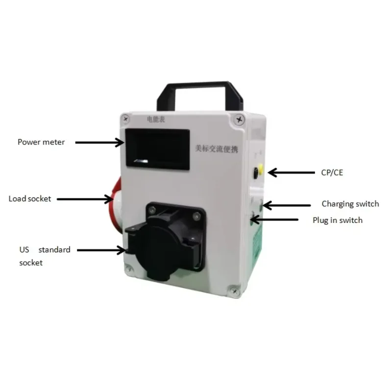 Charging Station Simulator EV Charger Tester Portable AC Charger Tester