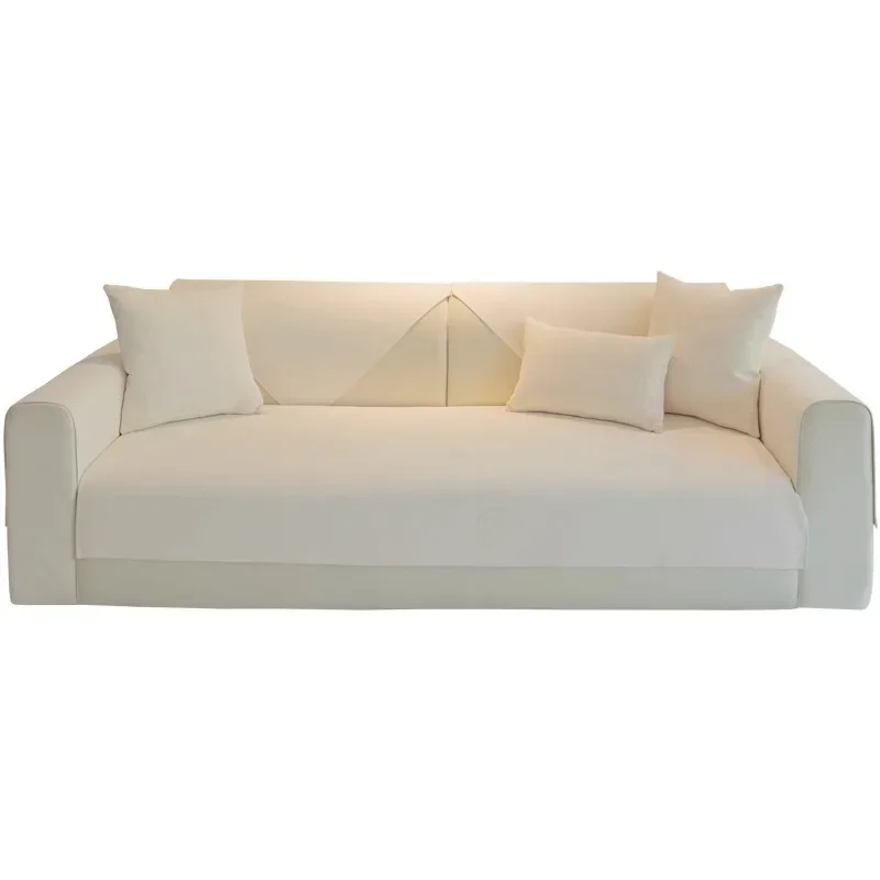 Chenille Sofa Cushion 2024 New High-end Cushion Simple Modern Non-slip Sofa Cover Cover Cloth Back Towel