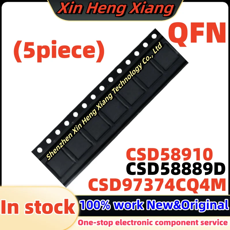 

(5pcs) CSD58889D CSD58889Q3D 58889D 97374CM CSD97374 CSD97374CQ4M CSD58910DMS CSD58910 CSD 58910 QFN