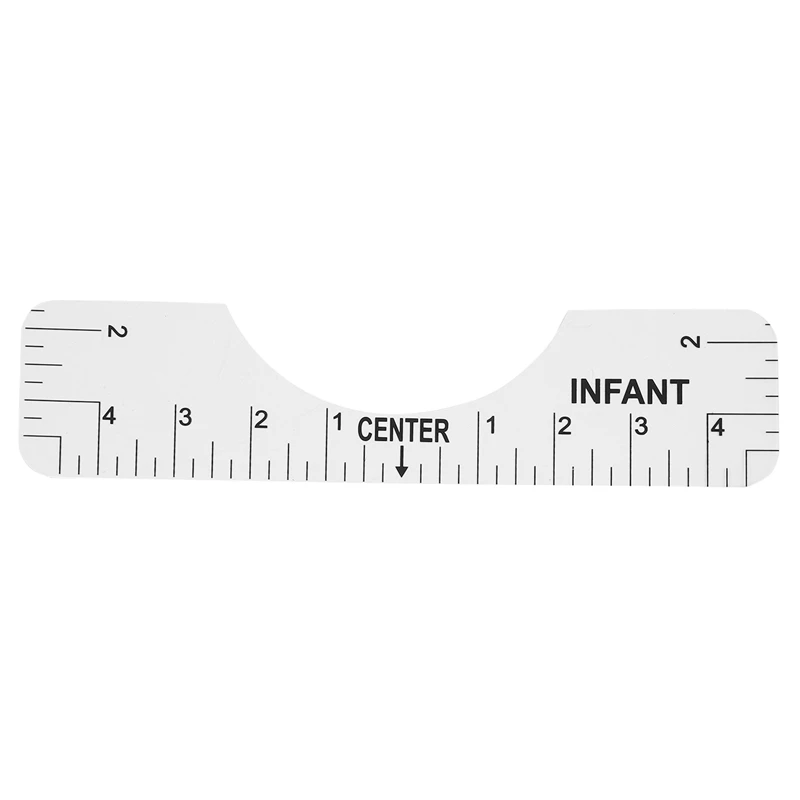 Tshirt Ruler Guide T-Shirt Placement Ruler Guide Vinyl T-Shirt Alignment DIY Tool Design Craft Tool Set Of 2