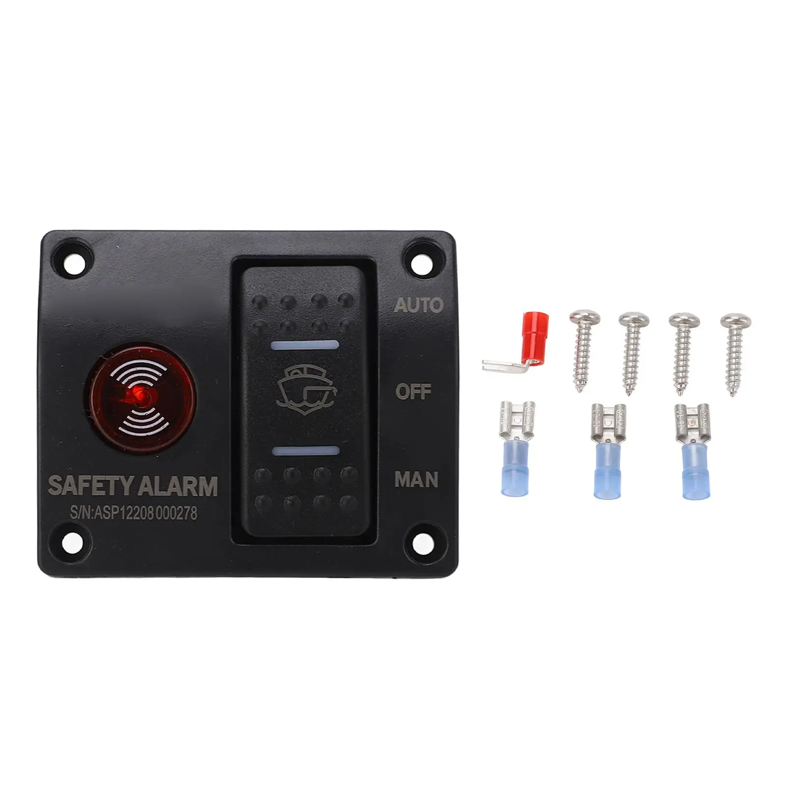 

Bilge Pump Float Switch Remote Control Accurate 3 Way Man Off Auto Bilge Pump Switch ABS Easy To Install for ships and Yachts