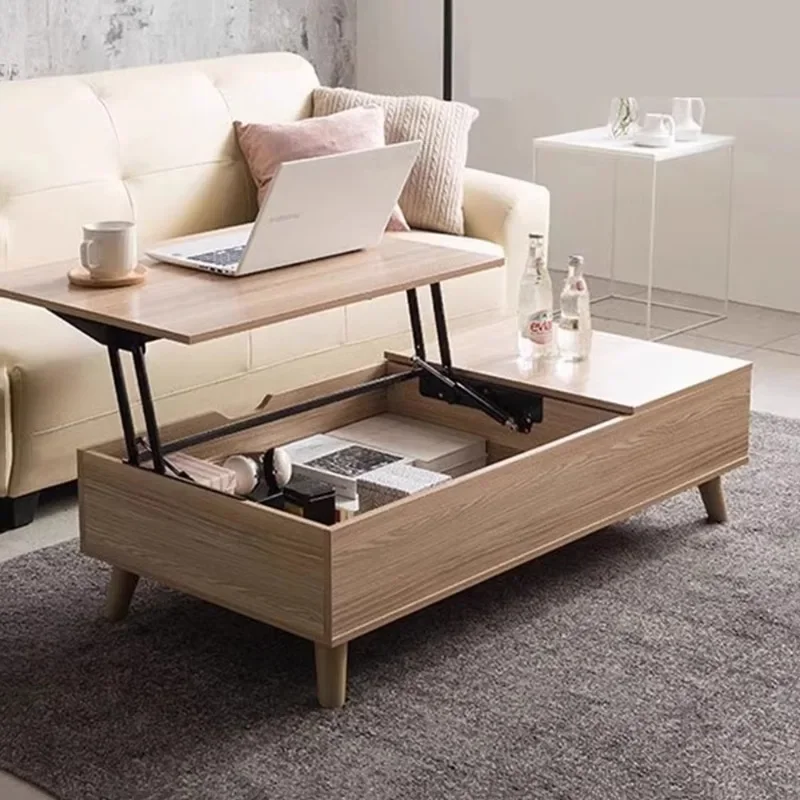 

Conference Aesthetic Coffee Table Glamour Foldable Luxury Glam Coffee Tables Modern Lazy Compact Couchtisch Hotel Furniture