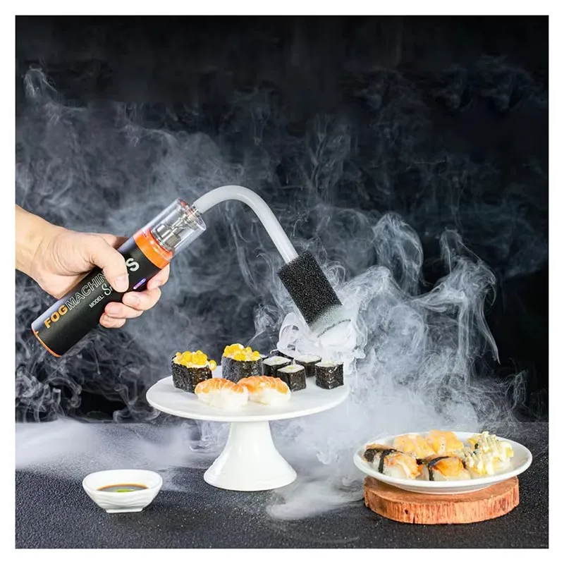 

30W Portable Hand-held Smoke Machine with Remote Control Fogger for Photography Outdoor Events Parties Stage Effects