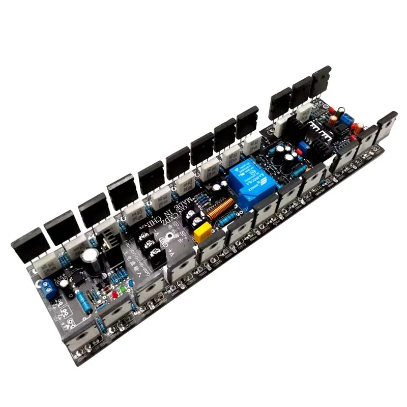 

Upgraded Version Original Toshiba Mono 1200W Toshiba Tube 12pcs 2SC5200 + 12pcs 2SA1943 DC 20-90V HiFi Power Amplifier Board