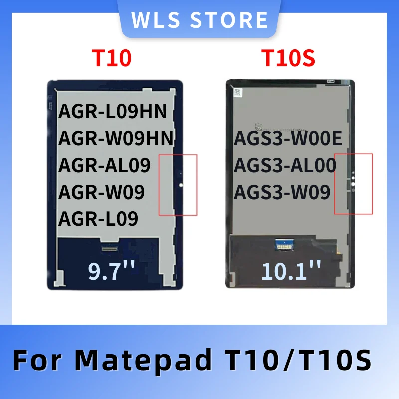 

ЖК-дисплей для MediaPad MatePad T10 T10s T 10 детской фотомагнитной лампы S3-W09