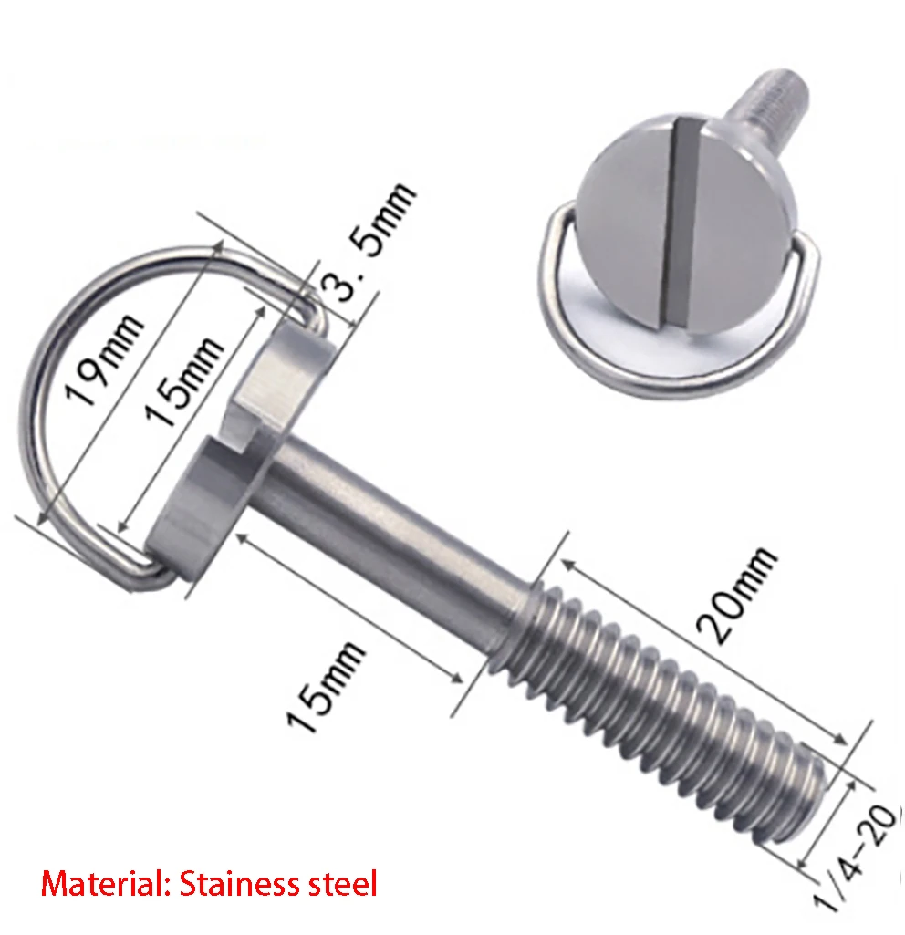 Long Stainess Steel 1/4\