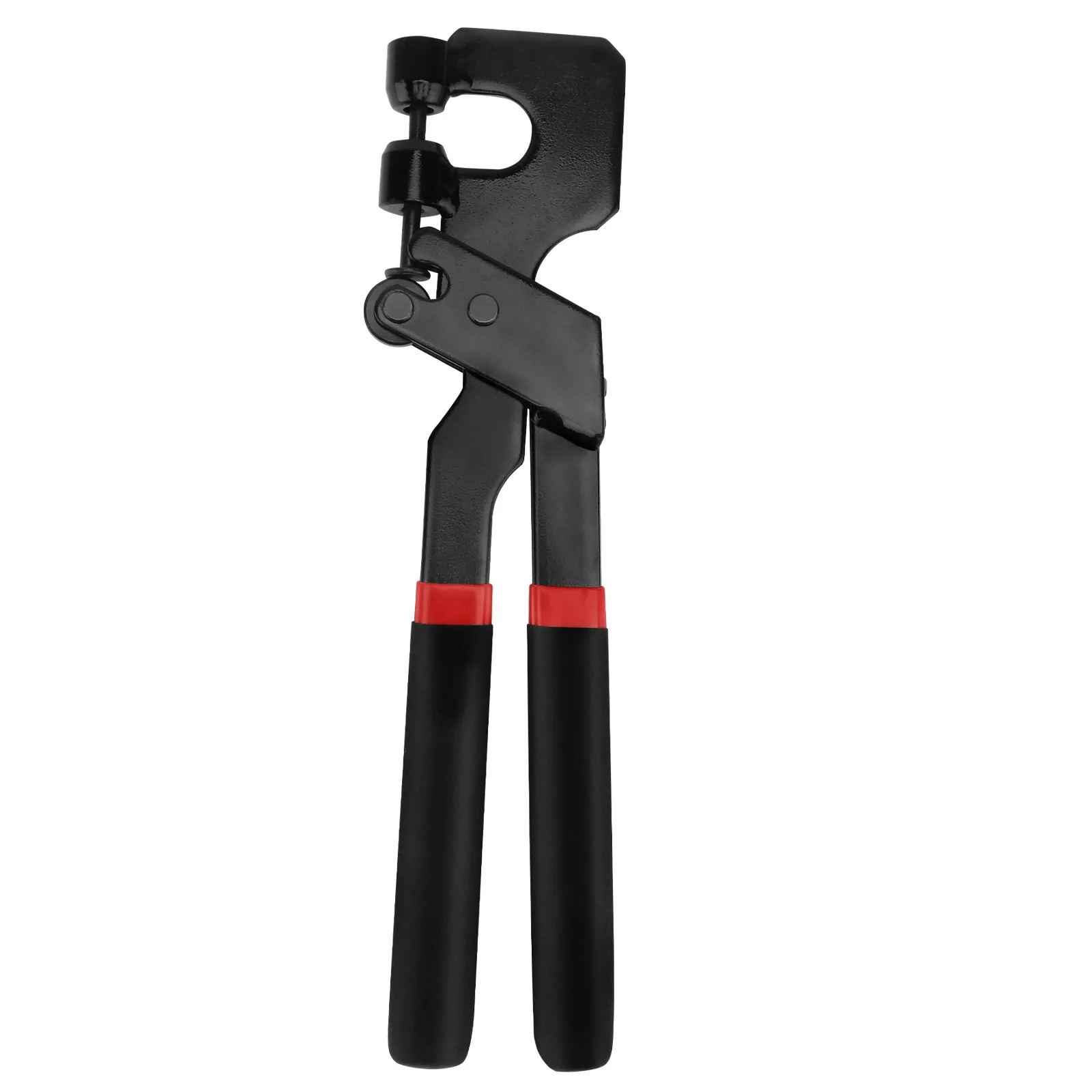 1Pcs Stud Crimper Alloy Steel Black Keel Clamp Pliers for Decorative Ceiling Riveting Heavy-Duty Punching Forceps Installation
