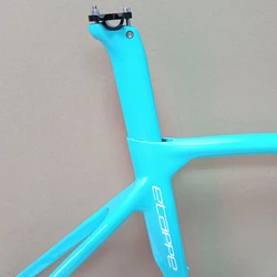 18 Colors XR4 Frame Carbon Road Bike Frames Bicycle Frameset With Fork+Seatpost+Headset+Clamp