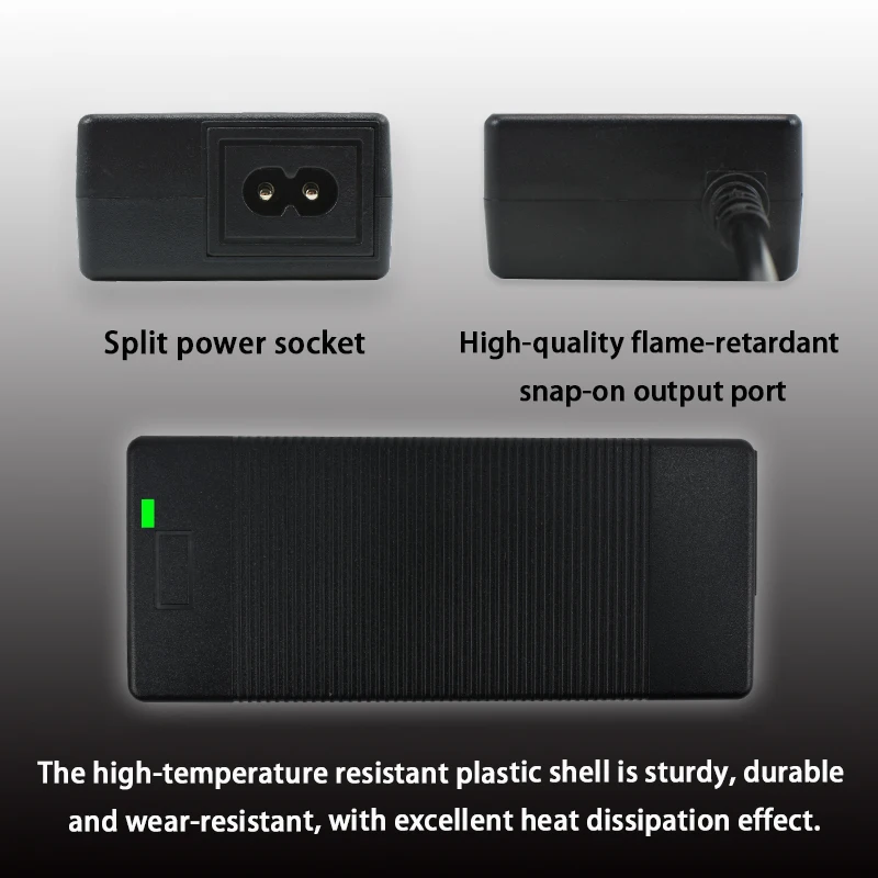 DC 42V 2A Lithium Battery Charger For Xiaomi M365 36V Lithium Battery Group Smart Fast Charge AC 100-240V EU US UK AU Plug