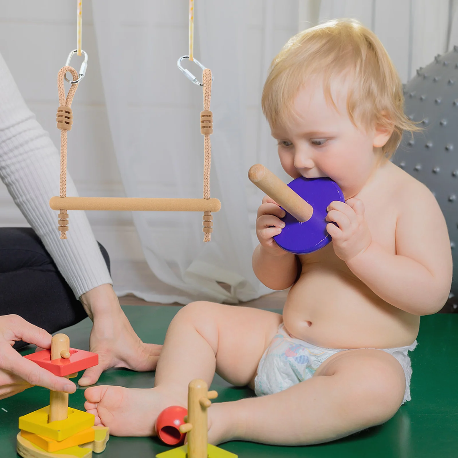 في الهواء الطلق الطفل سوينغ الاطفال مجموعة أرجوحة بلاستيكية حلقات معلقة داخلي في الهواء الطلق تسلق الملحقات الفناء الخلفي حديقة غرفة اللعب