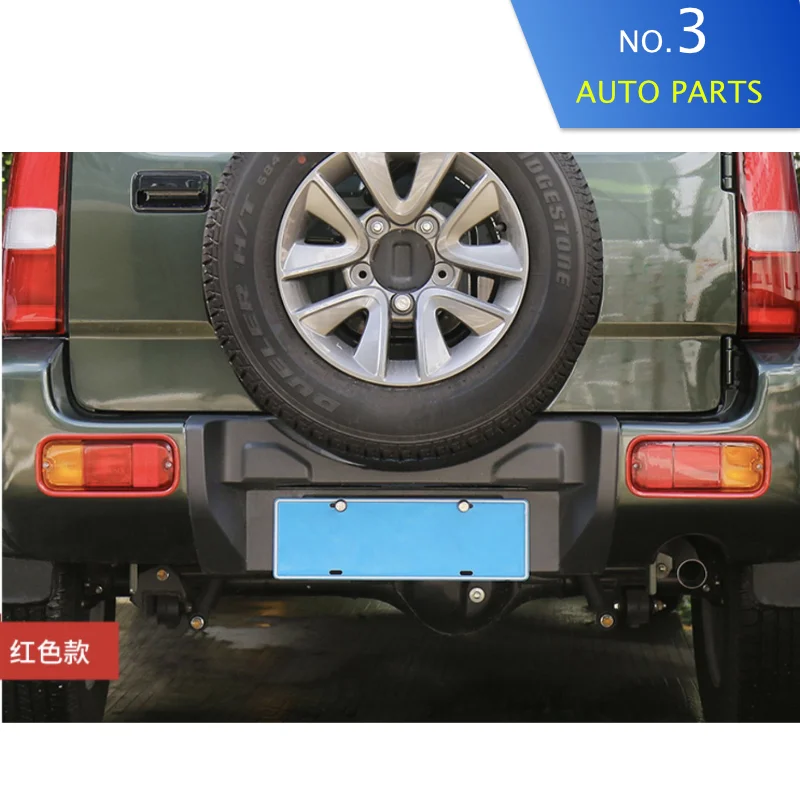 Car Lamp Hoods For Suzuki Jimny JB33 Sierra JB43 1998 2018 Rear Bumper Tail Fog Light Lamp Cover Protect Accessories