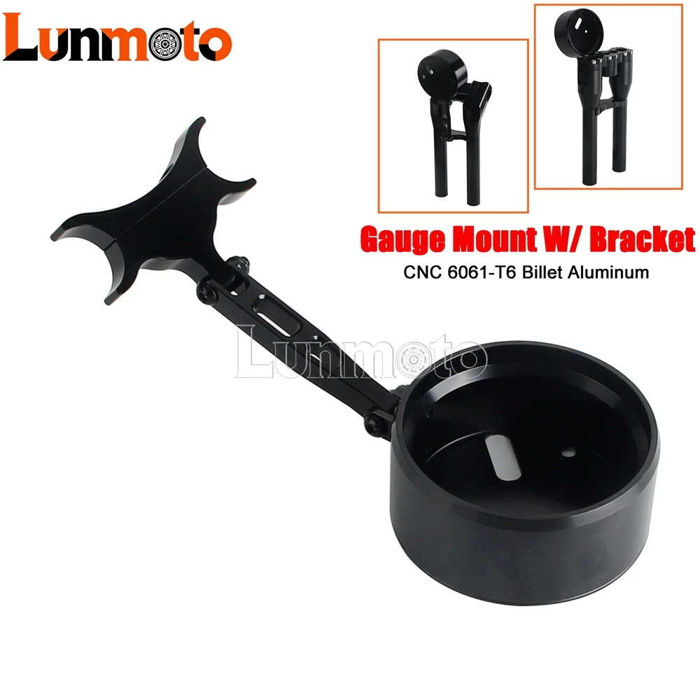 Motorcycle Gauge Mount Housing Speedometer Bracket Speedo Relocation Kit For Harley Fat Bob FXFB FXFBS Low Rider S FXLRS 18-24
